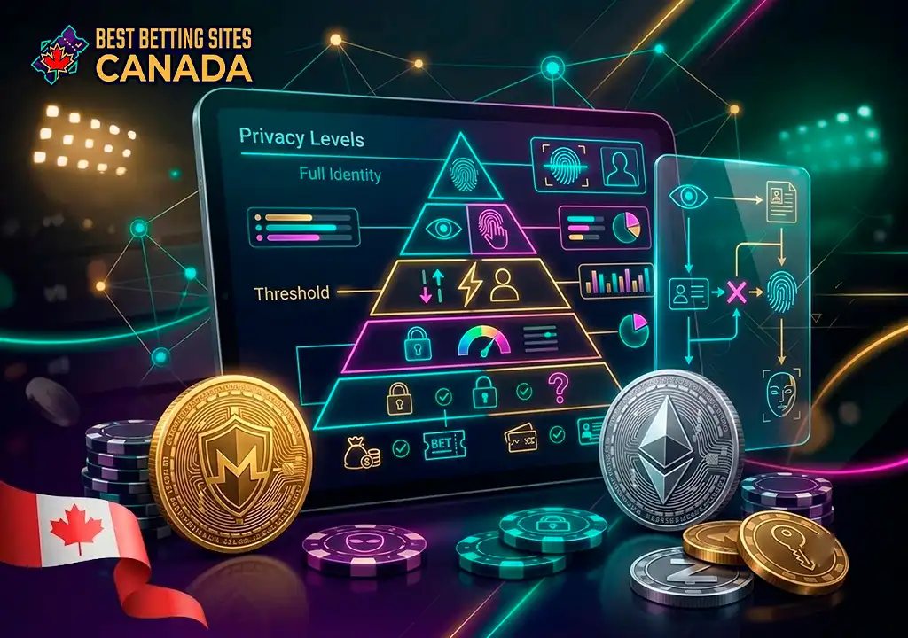 Privacy levels and when KYC verification triggers on crypto sportsbooks.